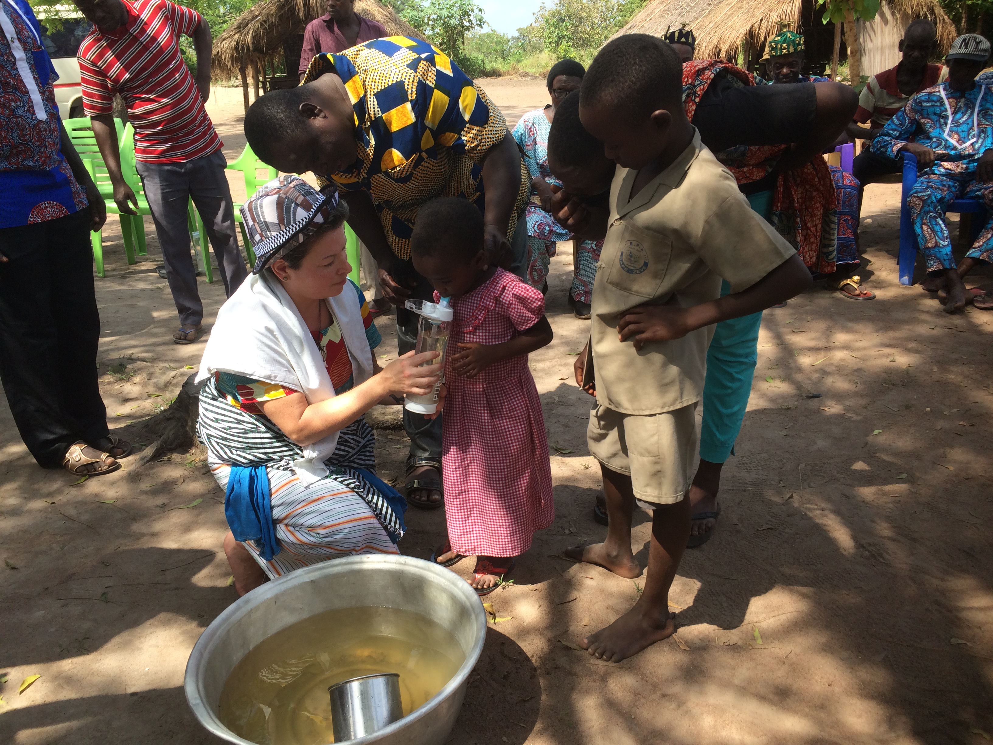 Distribution des gourdes