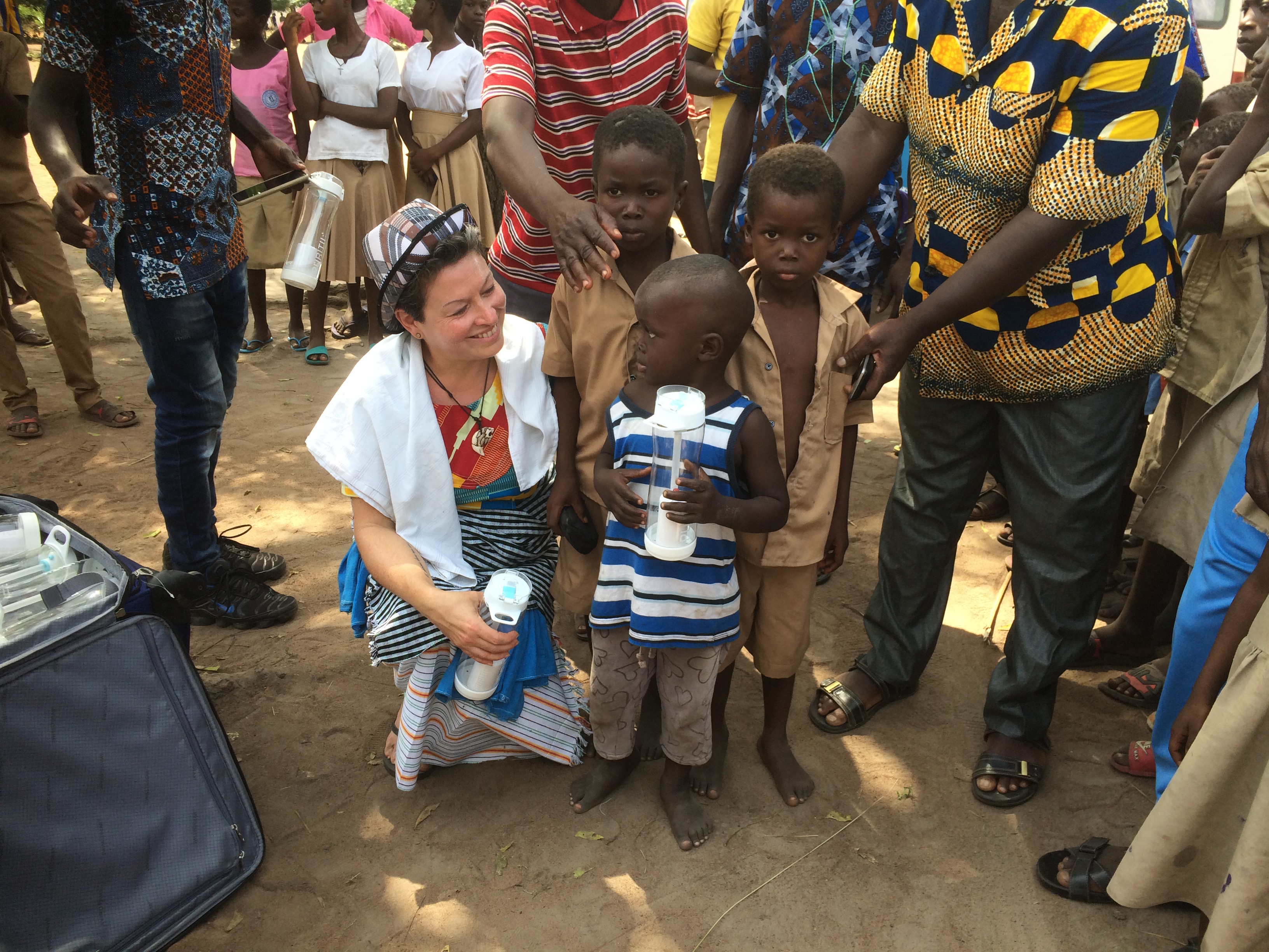 Distribution des gourdes